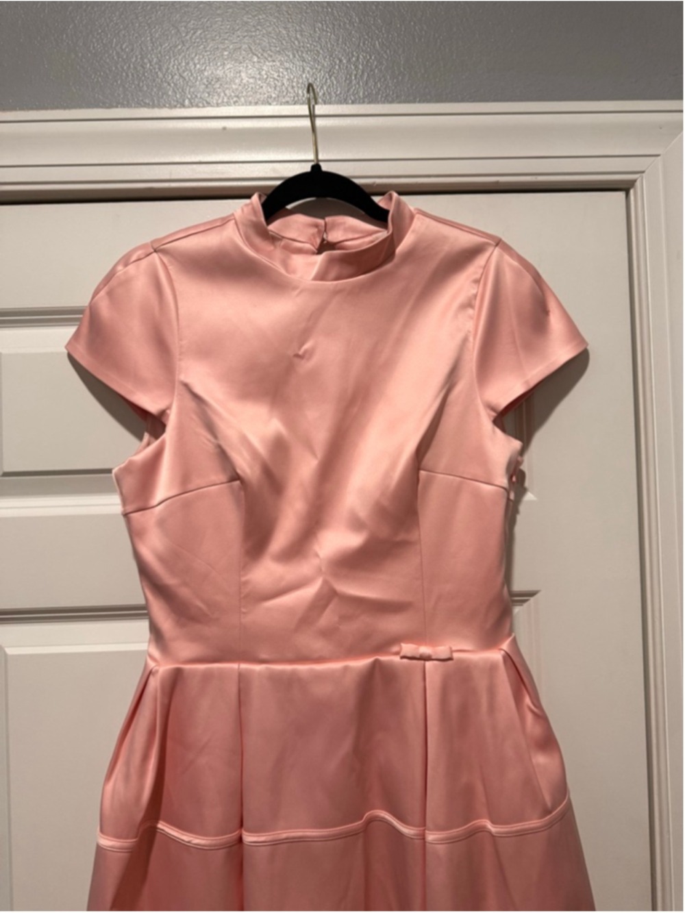 Women's House of CB Pink Backless Mini Dress L - Picture 8 of 16
